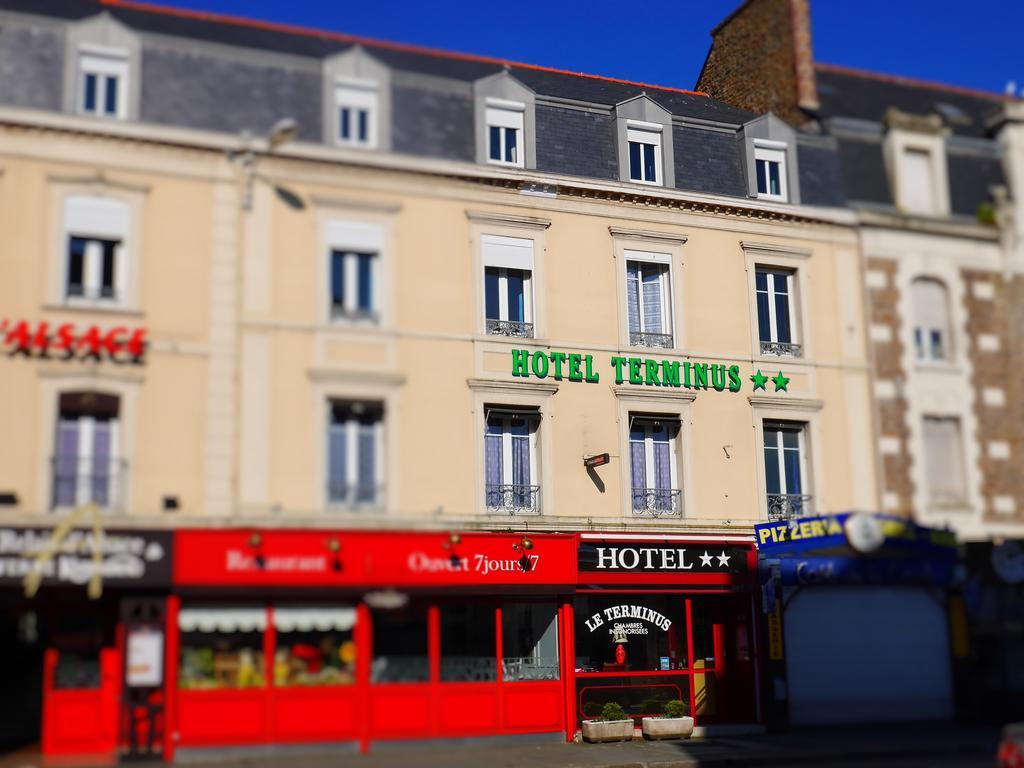 Hotel Terminus - Gare Saint-Malo Exterior photo